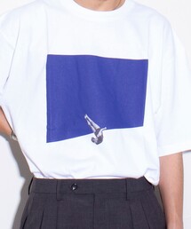 GLOSTER | 【RICHARD VERGEZ/リチャード・ヴェルゲス】コラージュアートTシャツ(Tシャツ/カットソー)