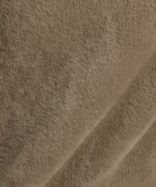 HARE（ハレ）の「SOFTシャギーニットプルオーバー(HARE)（ニット/セーター・メンズ・ブラック/グレー/グリーン/ブラウン系その他/ブルー系その他・SMALL/MEDIUM）」の9枚目の写真