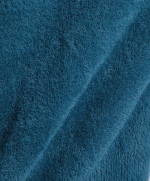 HARE（ハレ）の「SOFTシャギーニットプルオーバー(HARE)（ニット/セーター・メンズ・ブラック/グレー/グリーン/ブラウン系その他/ブルー系その他・SMALL/MEDIUM）」の12枚目の写真