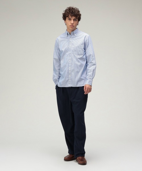 2 Pleats Trousers PE Twill（チノパンツ）｜BEAMS PLUS（ビームス