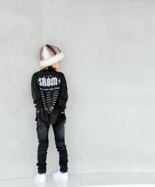 LOWRYS FARM（ローリーズファーム）の「ロールＣＡＰ　964460（キャップ・キッズ・グレー/ブラウン・FREE）」の4枚目の写真