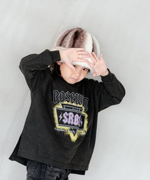 LOWRYS FARM（ローリーズファーム）の「ロールＣＡＰ　964460（キャップ・キッズ・グレー/ブラウン・FREE）」の5枚目の写真