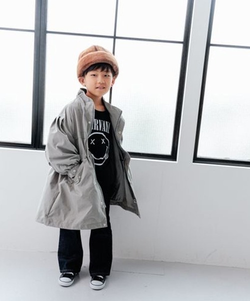 LOWRYS FARM（ローリーズファーム）の「ロールＣＡＰ　964460（キャップ・キッズ・グレー/ブラウン・FREE）」の9枚目の写真