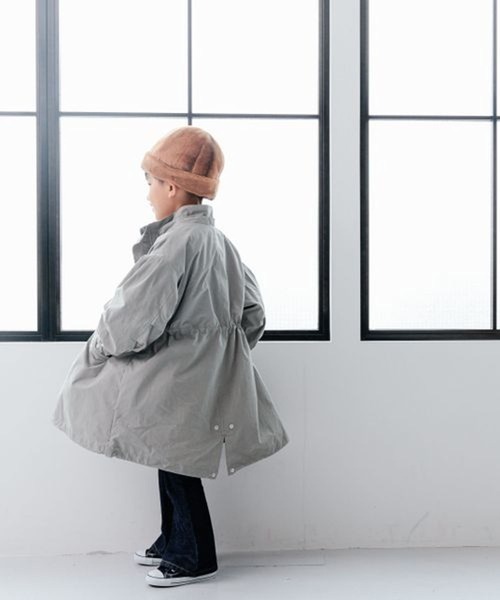 LOWRYS FARM（ローリーズファーム）の「ロールＣＡＰ　964460（キャップ・キッズ・グレー/ブラウン・FREE）」の10枚目の写真