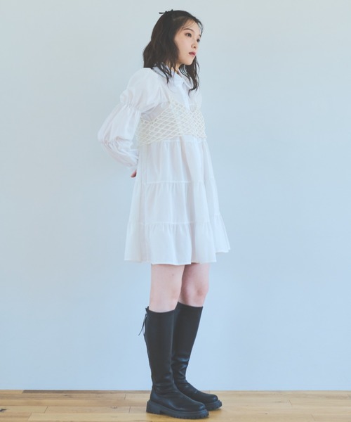 paravion（パラビオン）の「大好評につき再販売パールビスチェ（その他トップス・レディース・ホワイト・FREE）」の5枚目の写真