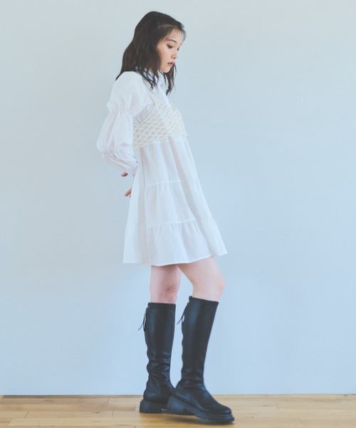 paravion（パラビオン）の「大好評につき再販売パールビスチェ（その他トップス・レディース・ホワイト・FREE）」の6枚目の写真