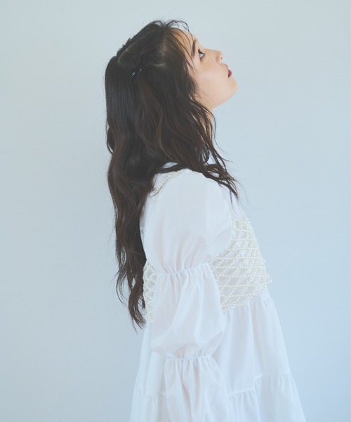 paravion（パラビオン）の「大好評につき再販売パールビスチェ（その他トップス・レディース・ホワイト・FREE）」の13枚目の写真