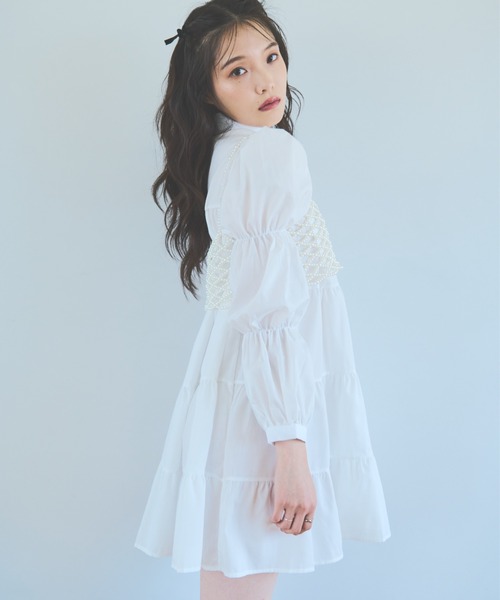 paravion（パラビオン）の「大好評につき再販売パールビスチェ（その他トップス・レディース・ホワイト・FREE）」の14枚目の写真