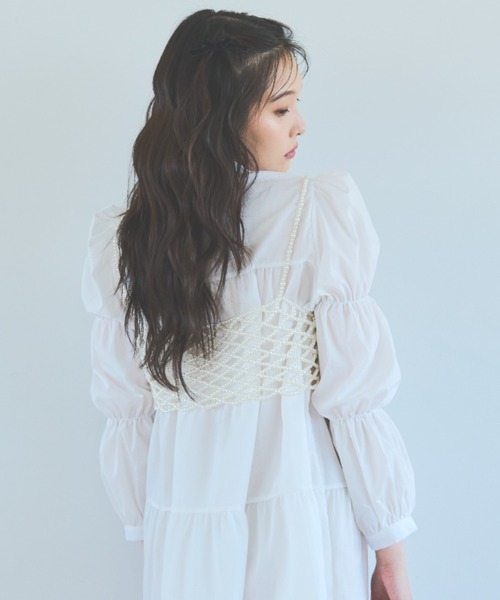 paravion（パラビオン）の「大好評につき再販売パールビスチェ（その他トップス・レディース・ホワイト・FREE）」の15枚目の写真