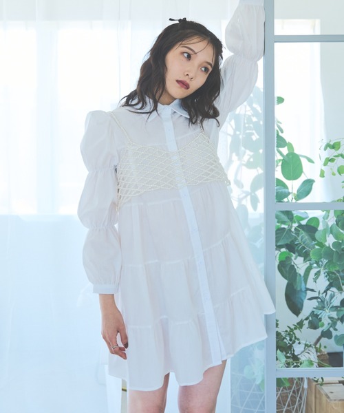 paravion（パラビオン）の「大好評につき再販売パールビスチェ（その他トップス・レディース・ホワイト・FREE）」の18枚目の写真