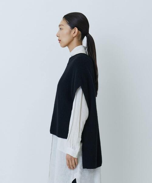 LOISIR（ロワズィール）の「【2WAY】ウール片畦ベスト（ベスト）」 - WEAR