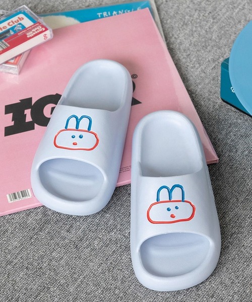 Brunch Brother(ブランチブラザー)の「Romane corp./BunnySlipper/ロマネ/ブランチブラザー/スリッパ/サンダル/アニマル/2978930(サンダル・レディース・ブルー/ブラック/ピンク・0)」の2枚目の写真