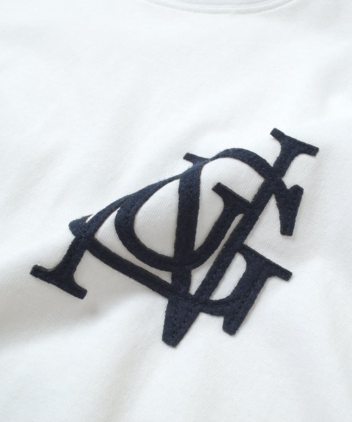 GLAZOS(グラソス)の「ワッペンモチーフ袖リブ配色長袖Tシャツ(Tシャツ/カットソー・キッズ・ホワイト/イエロー/ネイビー・140cm/150cm/160cm/170cm)」の16枚目の写真