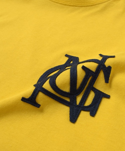 GLAZOS(グラソス)の「ワッペンモチーフ袖リブ配色長袖Tシャツ(Tシャツ/カットソー・キッズ・ホワイト/イエロー/ネイビー・140cm/150cm/160cm/170cm)」の14枚目の写真