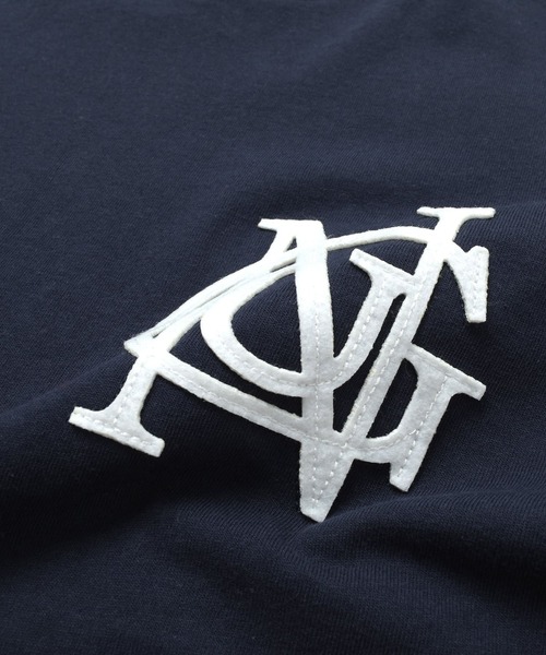 GLAZOS(グラソス)の「ワッペンモチーフ袖リブ配色長袖Tシャツ(Tシャツ/カットソー・キッズ・ホワイト/イエロー/ネイビー・140cm/150cm/160cm/170cm)」の18枚目の写真