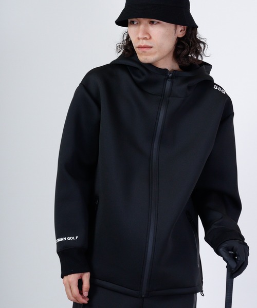 FUNALIVE(ファンアライブ)の「Golf wear full zip hoodie / ゴルフウェア フルジップパーカー unisex(パーカー・メンズ・ブラック系/グレー系/杢グレー/ブラック・XL/L/M)」の5枚目の写真