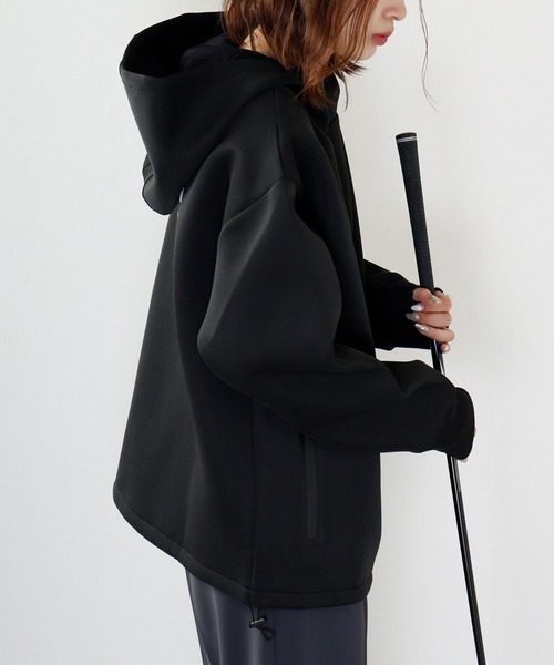 FUNALIVE(ファンアライブ)の「Golf wear full zip hoodie / ゴルフウェア フルジップパーカー unisex(パーカー・メンズ・ブラック系/グレー系/杢グレー/ブラック・XL/L/M)」の11枚目の写真