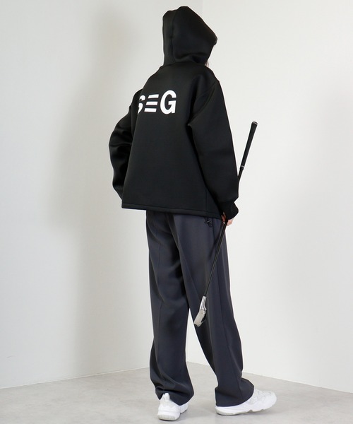 FUNALIVE(ファンアライブ)の「Golf wear full zip hoodie / ゴルフウェア フルジップパーカー unisex(パーカー・メンズ・ブラック系/グレー系/杢グレー/ブラック・XL/L/M)」の15枚目の写真