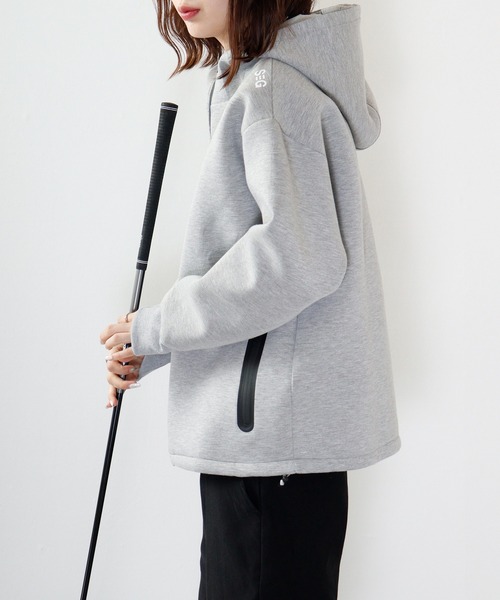 FUNALIVE(ファンアライブ)の「Golf wear full zip hoodie / ゴルフウェア フルジップパーカー unisex(パーカー・メンズ・ブラック系/グレー系/杢グレー/ブラック・XL/L/M)」の17枚目の写真