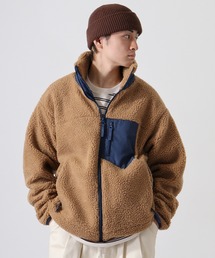 Sheep boa zip-up blouson / シープボア ジップアップブルゾン unisex