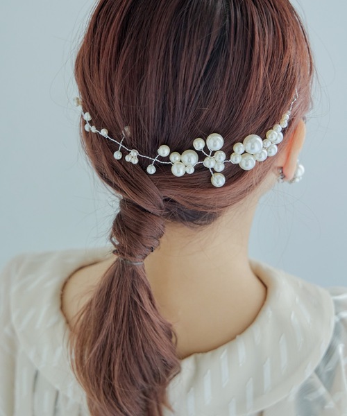ANDRESD チュール　niana ピアス　ヘアアクセ　セット ANDRESD チュールトップス niana ピアス ヘアアクセ セット