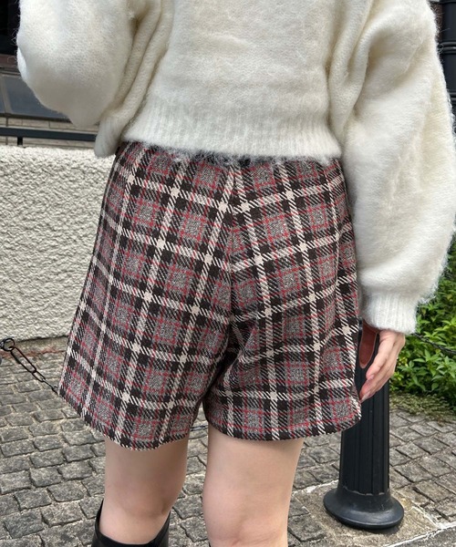 INGNI(イング)の「ロービングチェックビット付ラップスカパン(その他パンツ・レディース・ブラウン系その他2/ブラック系・FREE)」の12枚目の写真