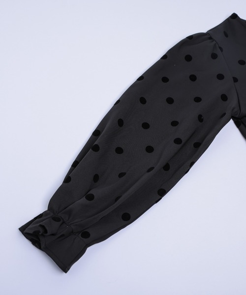 SUGAR BISKET（シュガービスケット）の「ペプラムトップス（Tシャツ/カットソー・レディース・ブラック・フリー）」の14枚目の写真