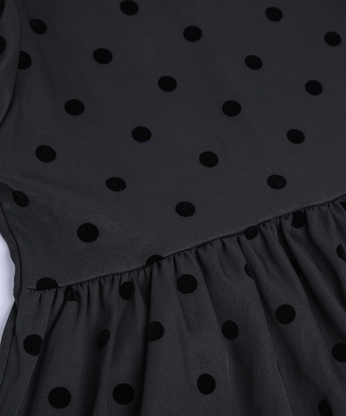 SUGAR BISKET（シュガービスケット）の「ペプラムトップス（Tシャツ/カットソー・レディース・ブラック・フリー）」の17枚目の写真