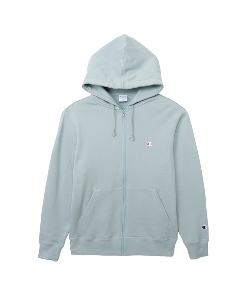 Champion（チャンピオン）の「【Champion/チャンピオン】メンズ ベーシック ジップフーデッドスウェットシャツ（パーカー・メンズ・グレー/オレンジ系その他/ホワイト/オートミール/ブルーグリーン/ブラック/ネイビー/ブラウン系/ダークグリーン系/パープル系その他7/オレンジ系その他6/ブルー系その他/その他35/バーガンディー・LARGE/XX-LARGE/SMALL/MEDIUM/X-LARGE）」の14枚目の写真