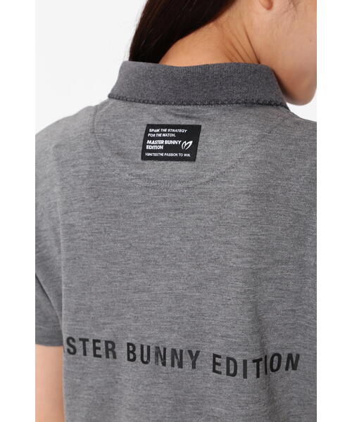 マスターバニー エコヴェロポンチ 弱シルバイオ+セミデカ ポロシャツ MASTER BUNNY EDITION（マスターバニーエディション）の