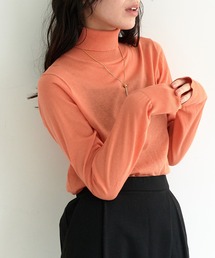 for/c（フォーシー）の「[新色追加]ハイネックシアーニット【サスティナブル】（ニット/セーター）」