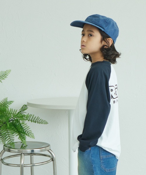 PAIRMANON STREET（ペアマノンストリート）の「【PAIRMANON STREET】アソート バックプリント ラグラン 長袖Tシャツ（Tシャツ/カットソー・キッズ・ブラック系その他3/ブルー系その他/ブルー系その他2/レッド系その他2/イエロー系その他/レッド系その他/ブラウン系その他6/ブラック系その他5/ブラック系その他4・150/140/120/100/130/110/90）」の17枚目の写真