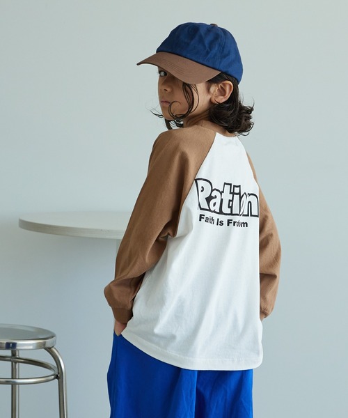 PAIRMANON STREET（ペアマノンストリート）の「【PAIRMANON STREET】アソート バックプリント ラグラン 長袖Tシャツ（Tシャツ/カットソー・キッズ・ブラック系その他3/ブルー系その他/ブルー系その他2/レッド系その他2/イエロー系その他/レッド系その他/ブラウン系その他6/ブラック系その他5/ブラック系その他4・150/140/120/100/130/110/90）」の20枚目の写真