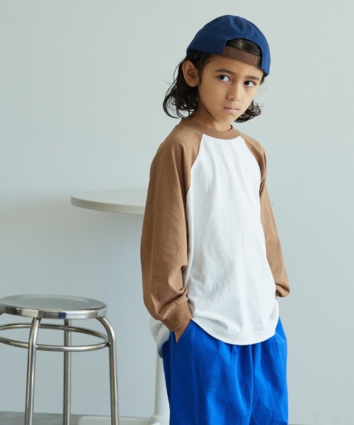 PAIRMANON STREET（ペアマノンストリート）の「【PAIRMANON STREET】アソート バックプリント ラグラン 長袖Tシャツ（Tシャツ/カットソー・キッズ・ブラック系その他3/ブルー系その他/ブルー系その他2/レッド系その他2/イエロー系その他/レッド系その他/ブラウン系その他6/ブラック系その他5/ブラック系その他4・150/140/120/100/130/110/90）」の21枚目の写真