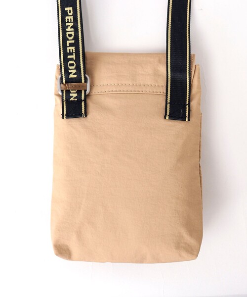 PENDLETON(ペンドルトン)の「【PENDLETON/ ペンドルトン】LOGOTAPE FLAP MINISHOULDER 233034(ショルダーバッグ・メンズ・ブラック/ベージュ・FREE)」の11枚目の写真