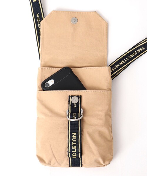 PENDLETON(ペンドルトン)の「【PENDLETON/ ペンドルトン】LOGOTAPE FLAP MINISHOULDER 233034(ショルダーバッグ・メンズ・ブラック/ベージュ・FREE)」の12枚目の写真