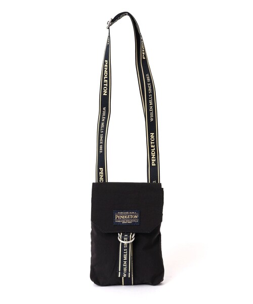 PENDLETON(ペンドルトン)の「【PENDLETON/ ペンドルトン】LOGOTAPE FLAP MINISHOULDER 233034(ショルダーバッグ・メンズ・ブラック/ベージュ・FREE)」の13枚目の写真