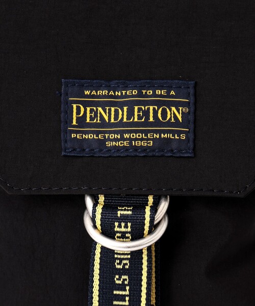 PENDLETON(ペンドルトン)の「【PENDLETON/ ペンドルトン】LOGOTAPE FLAP MINISHOULDER 233034(ショルダーバッグ・メンズ・ブラック/ベージュ・FREE)」の15枚目の写真