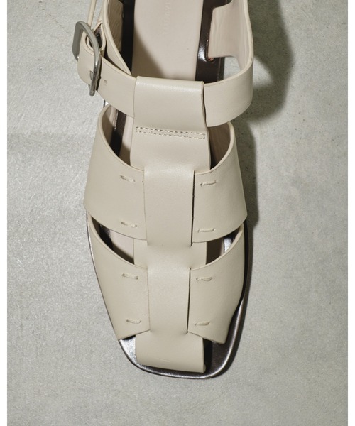 つもっち様todayful トゥデイフル 本革 ストラップ グルカサンダル 38 TODAYFUL（トゥデイフル）の「Leather gurkha sandals（サンダル