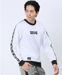TAKA-Q（タカキュー）の「【WEB限定販売】ジオス/GIOS カチオン裏起毛 クループルオーバー（Tシャツ/カットソー・メンズ）」