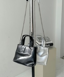 LE MORE | 2wayミニトートチェーンバッグ(ショルダーバッグ)