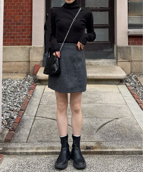 LE MORE（リモア）の「2wayミニトートチェーンバッグ（ショルダーバッグ・レディース・ブラック/シルバー・FREE）」の5枚目の写真