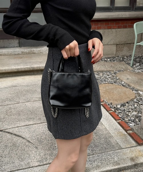 2wayミニトートチェーンバッグ（ショルダーバッグ）｜LE MORE