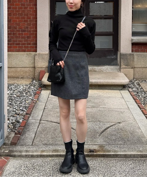 LE MORE（リモア）の「2wayミニトートチェーンバッグ（ショルダーバッグ・レディース・ブラック/シルバー・FREE）」の14枚目の写真