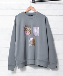 Pledge（プレッジ）の「★pledge★ イラストプリント　ポンチプルオーバー（スウェット）」