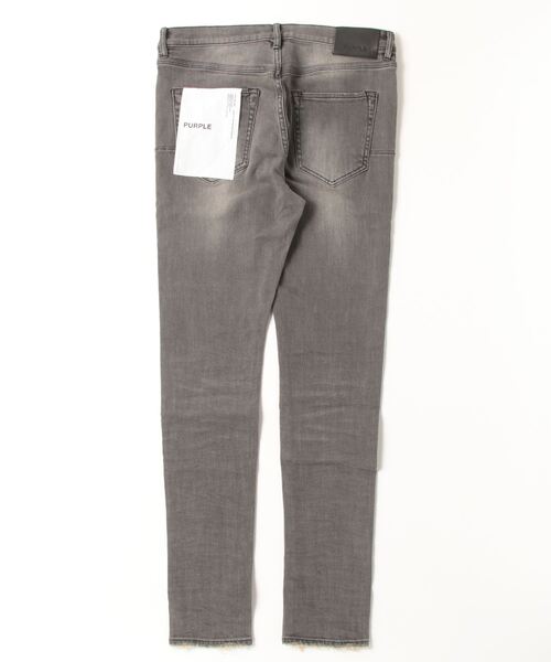 Perfect Suit FActory（パーフェクトスーツファクトリー）の「（PURPLE）デニム（デニムパンツ・メンズ・シルバーグレー/ライトグレー・S）」の3枚目の写真