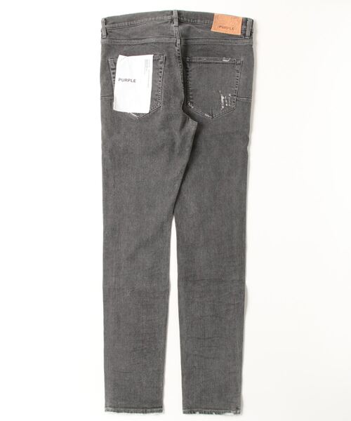 Perfect Suit FActory（パーフェクトスーツファクトリー）の「（PURPLE）デニム（デニムパンツ・メンズ・シルバーグレー/ライトグレー・S）」の4枚目の写真