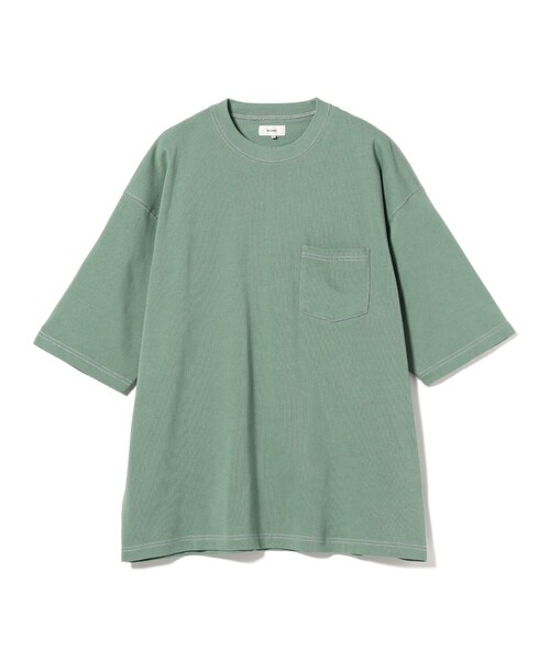 BEAMS(ビームス)の「BEAMS / ステッチ ルーズ Tシャツ(Tシャツ/カットソー・メンズ・ラベンダー/グリーン系その他4/ブラウン系その他・XL/L/M/S)」の20枚目の写真