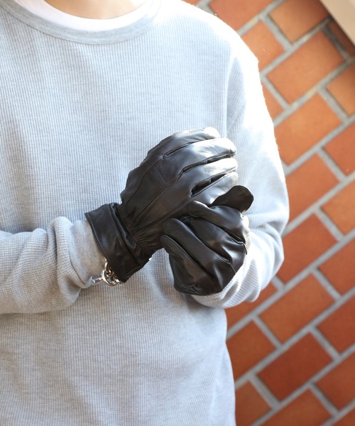 ８(eight)（エイト）の「シープレザー手袋2（手袋・メンズ・ブラック/ブラウン・FREE）」の11枚目の写真