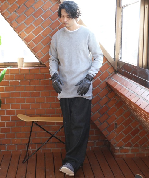 ８(eight)（エイト）の「シープレザー手袋2（手袋・メンズ・ブラック/ブラウン・FREE）」の12枚目の写真